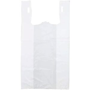 #175 1-10 White Plastic T-Shirt Bag