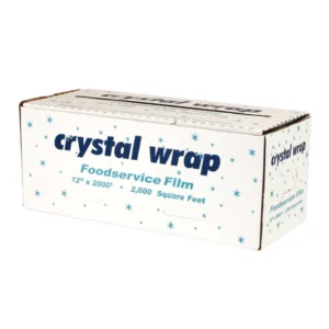 #196 crystal wrap foodservice film
