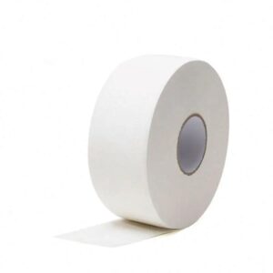 2ply 9" White Jumbo Roll Tissue 12CT