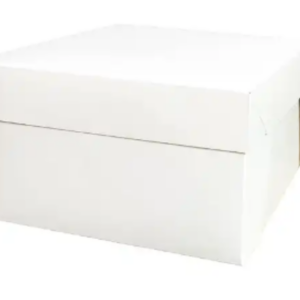 White Cake Boxes 6 x 6 x 3 250CT