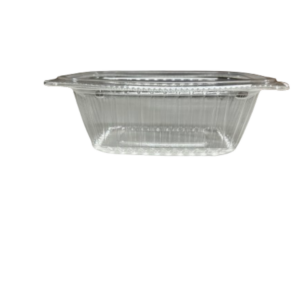 LT12 12oz Rectangle Plastic Container with Lid 250CT