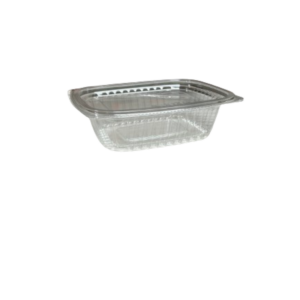 LT8 8oz Rectangle Plastic Container with Lid 250CT